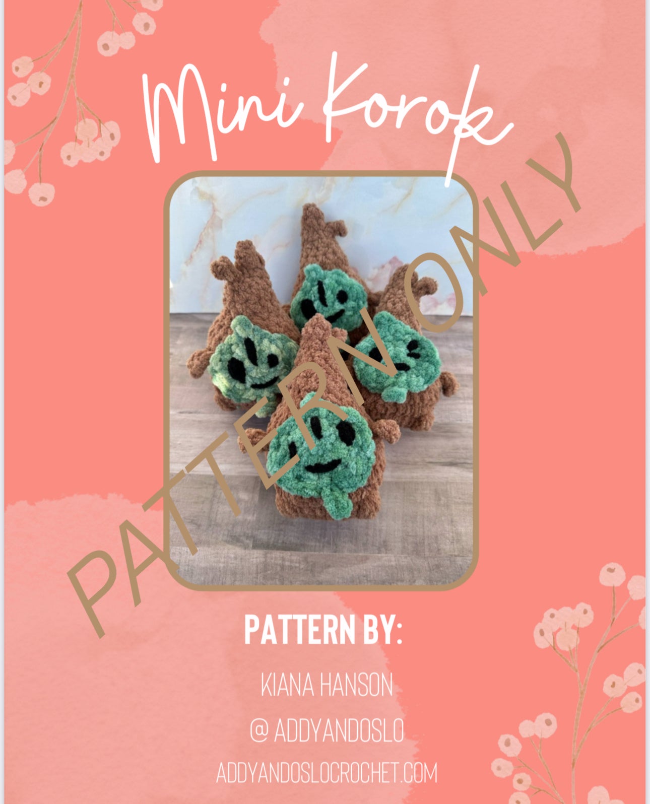 Mini Korok Crochet Pattern