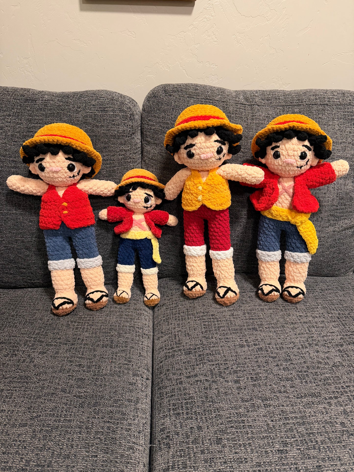 2-in-1 Monkey D Luffy Inspired Crochet Pattern