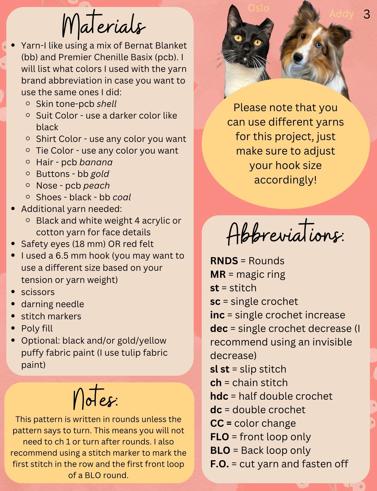 Blackleg Sanji Crochet Pattern