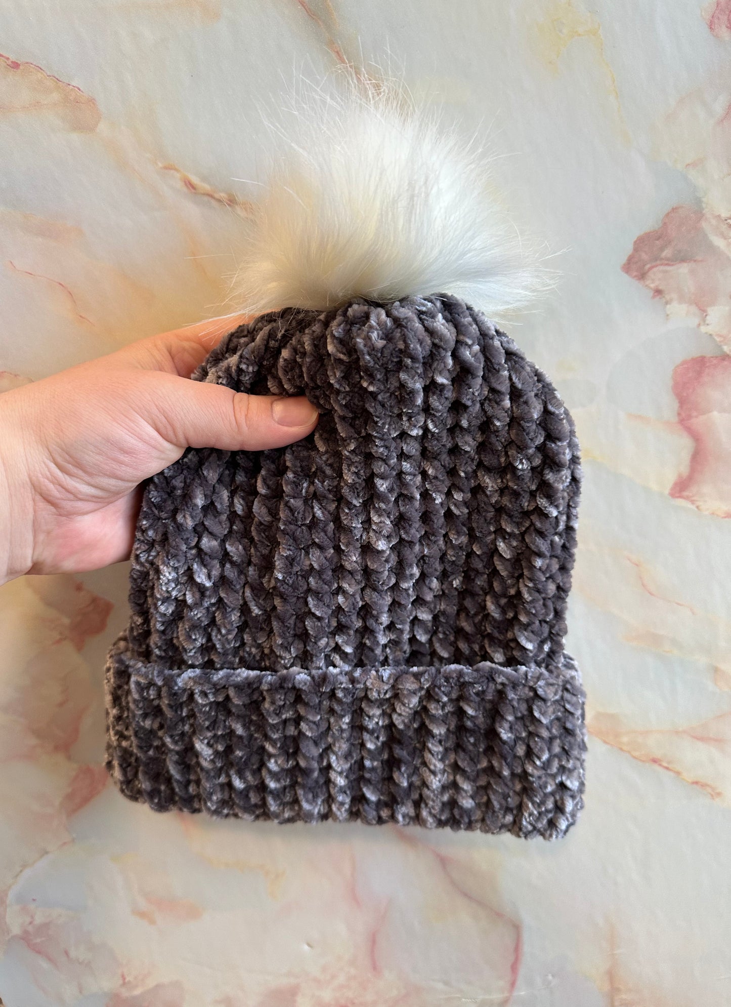 Velvet beanies-CHILD SIZE