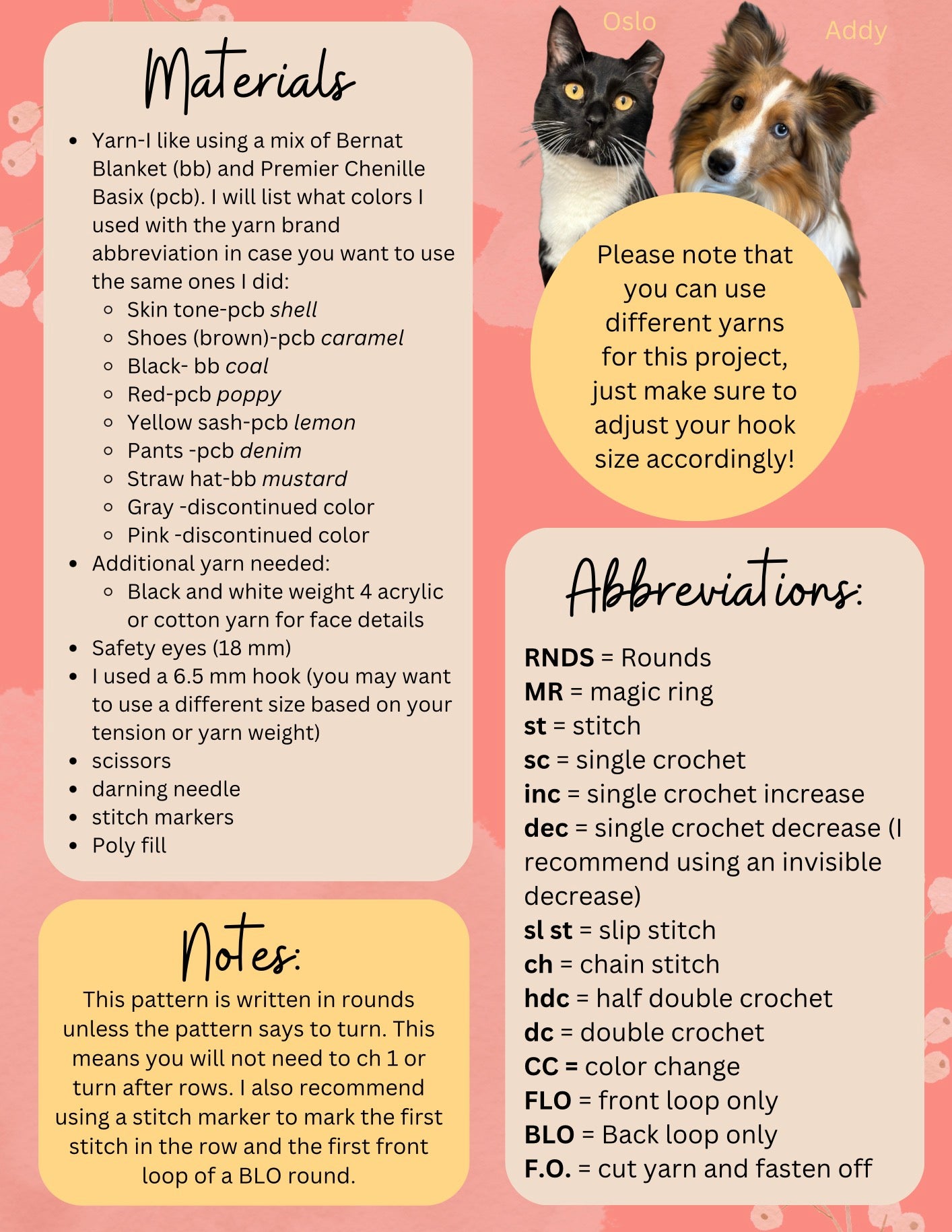 2-in-1 Monkey D Luffy Inspired Crochet Pattern