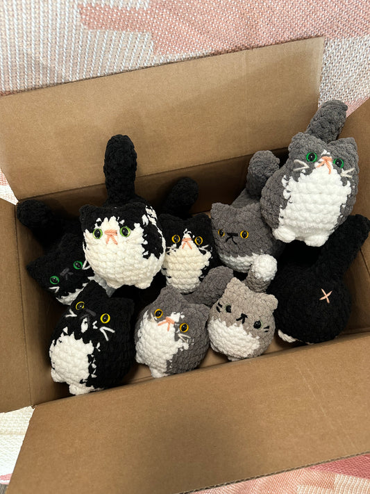 Tuxedo Cat Plush