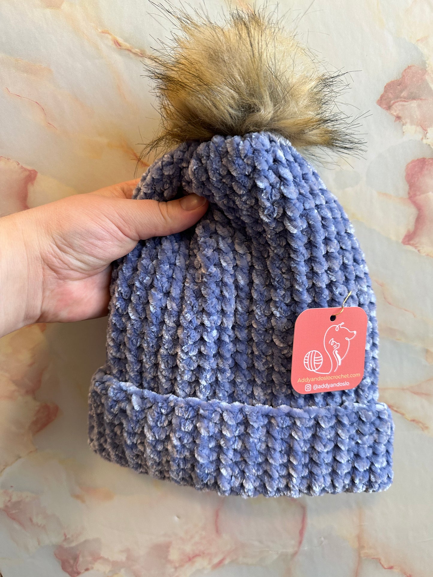 Velvet beanies-CHILD SIZE