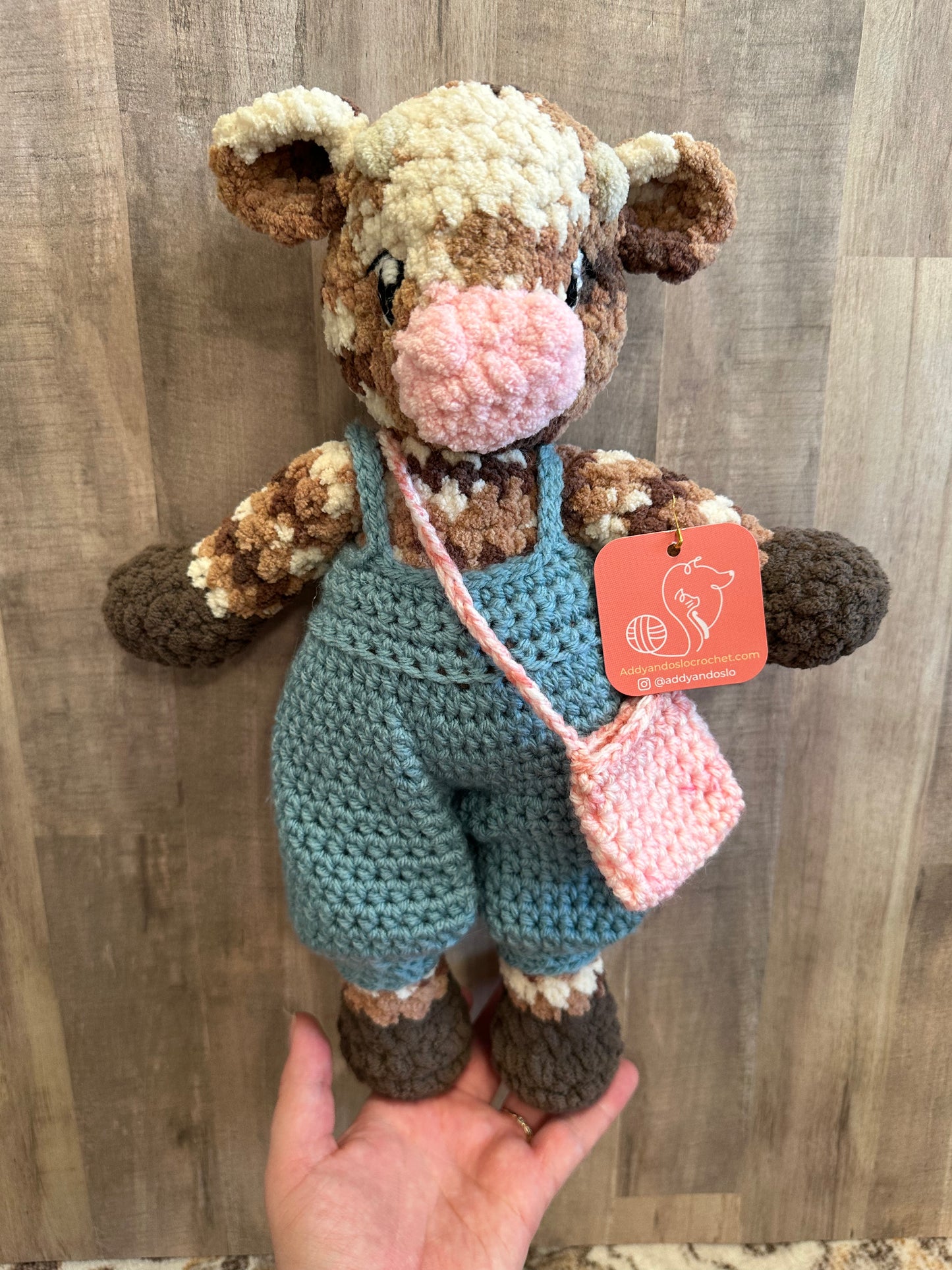 Doll - Cow with clothes